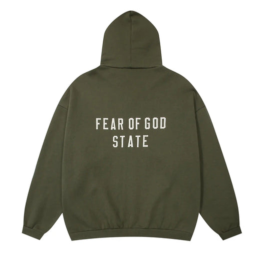 essentials hemlock zip fleece hoodie soft fleece pullover casual