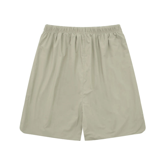 Fear of God Essentials Pavlova fleece shorts relaxed fit side view