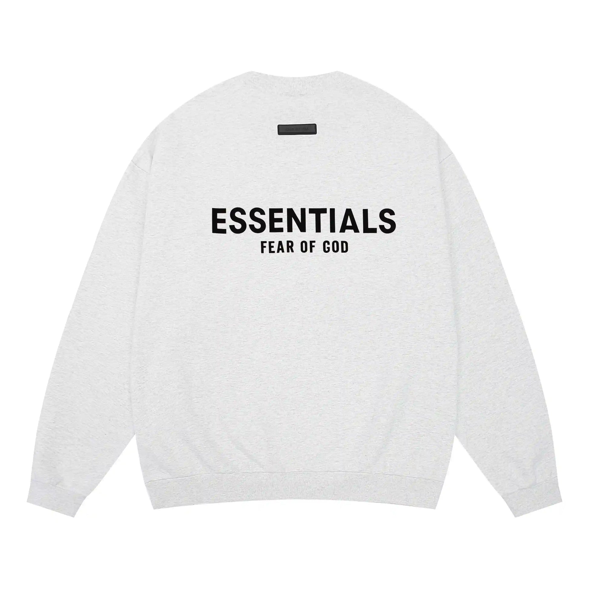 essentials eggshell crewneck sweatshirt soft fleece casual