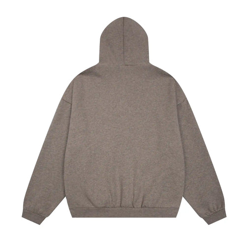 Fear of God Essentials Almond Frost pullover hoodie relaxed fit
