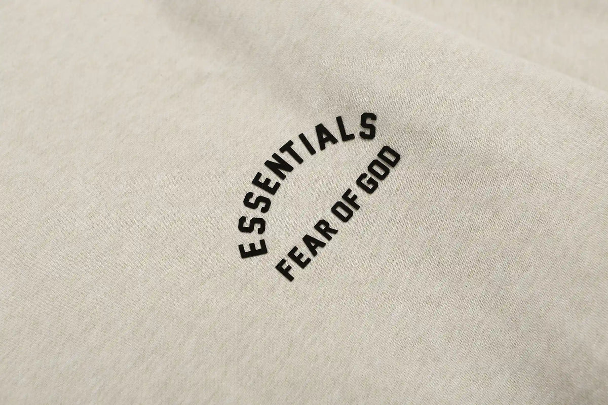 Fear of God Essentials Light Oatmeal Hoodie