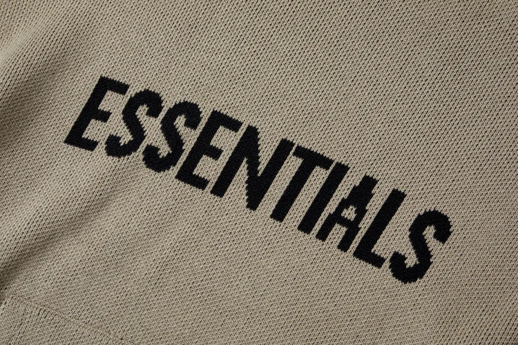 Fear of God Essentials Almond Frost Hoodie