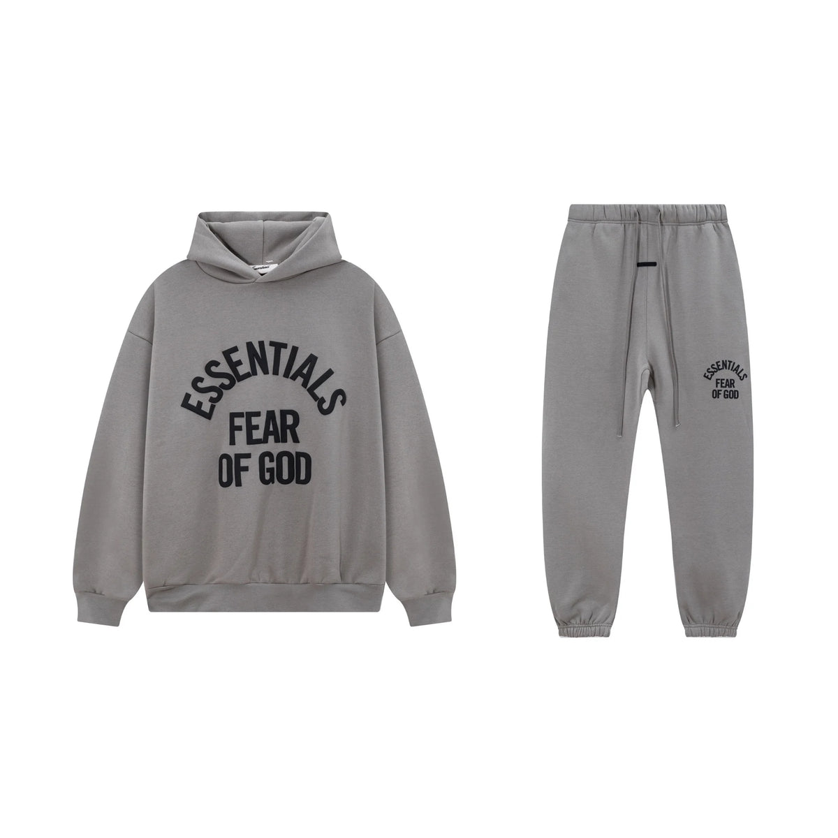 Gray Essentials Tracksuit Pullover