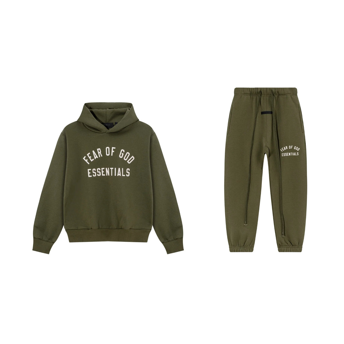 Green Essentials Tracksuit Pullover