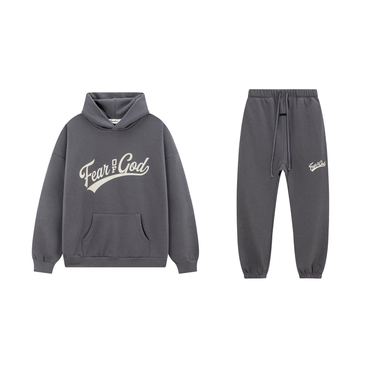 Gray Essentials Tracksuit Pullover