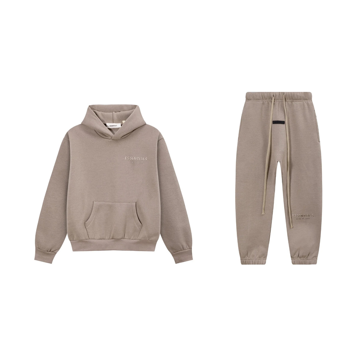 Smoky Gray Essentials Tracksuit Pullover