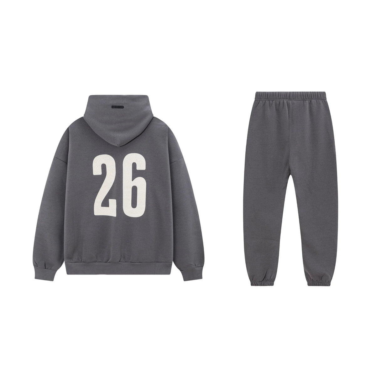 Gray Essentials Tracksuit Pullover
