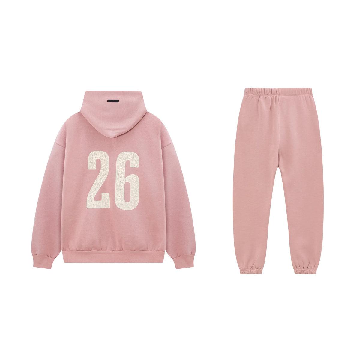 Lavender Pink Essentials Tracksuit Pullover