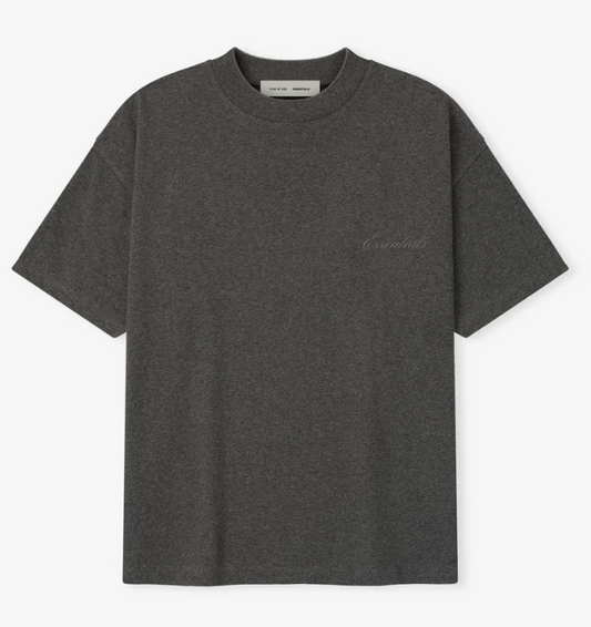 Essentials T-Shirt Light Black — Fear of God SS26 Oversized Tee