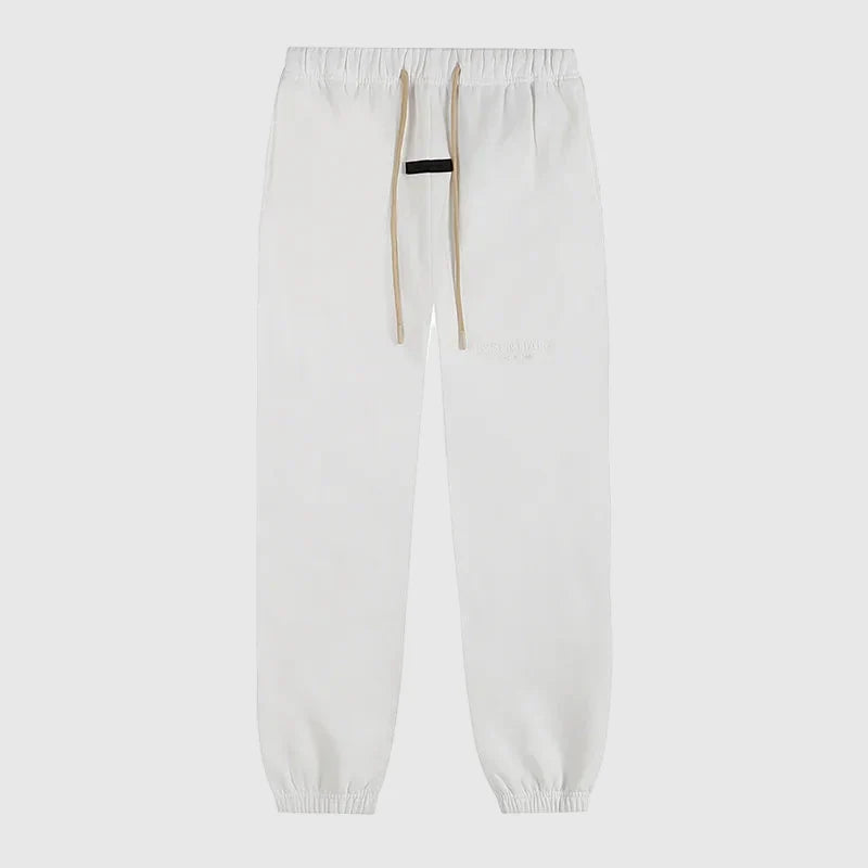 Essentials cloud dance versatile fleece sweatpants by Fear of God front view