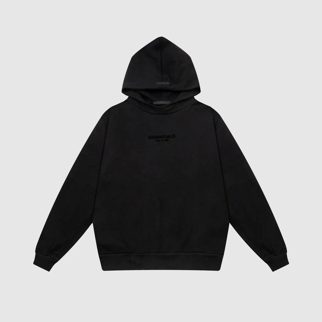 ESSENTIALS Clothing Black Hoodie