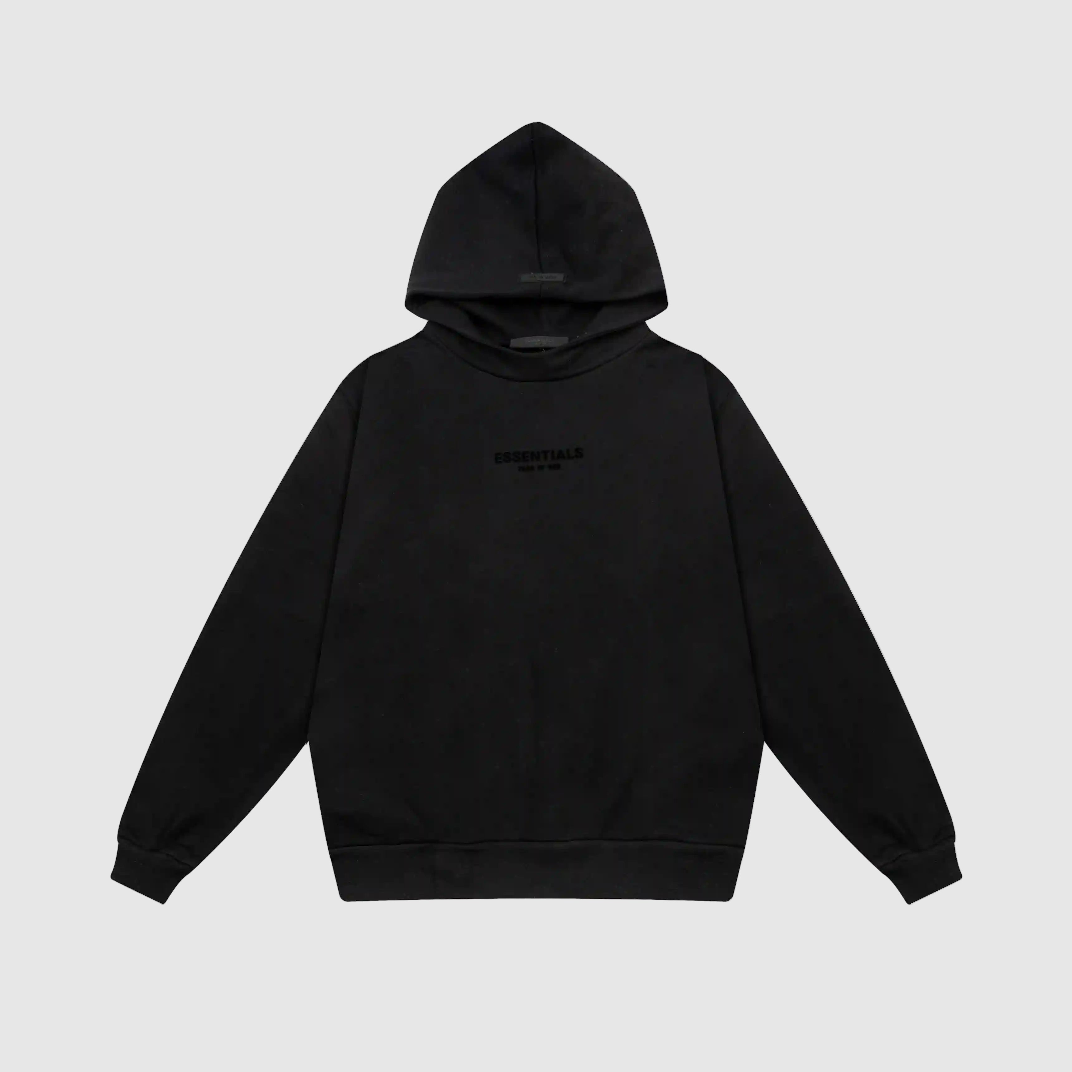 ESSENTIALS Clothing Black Hoodie
