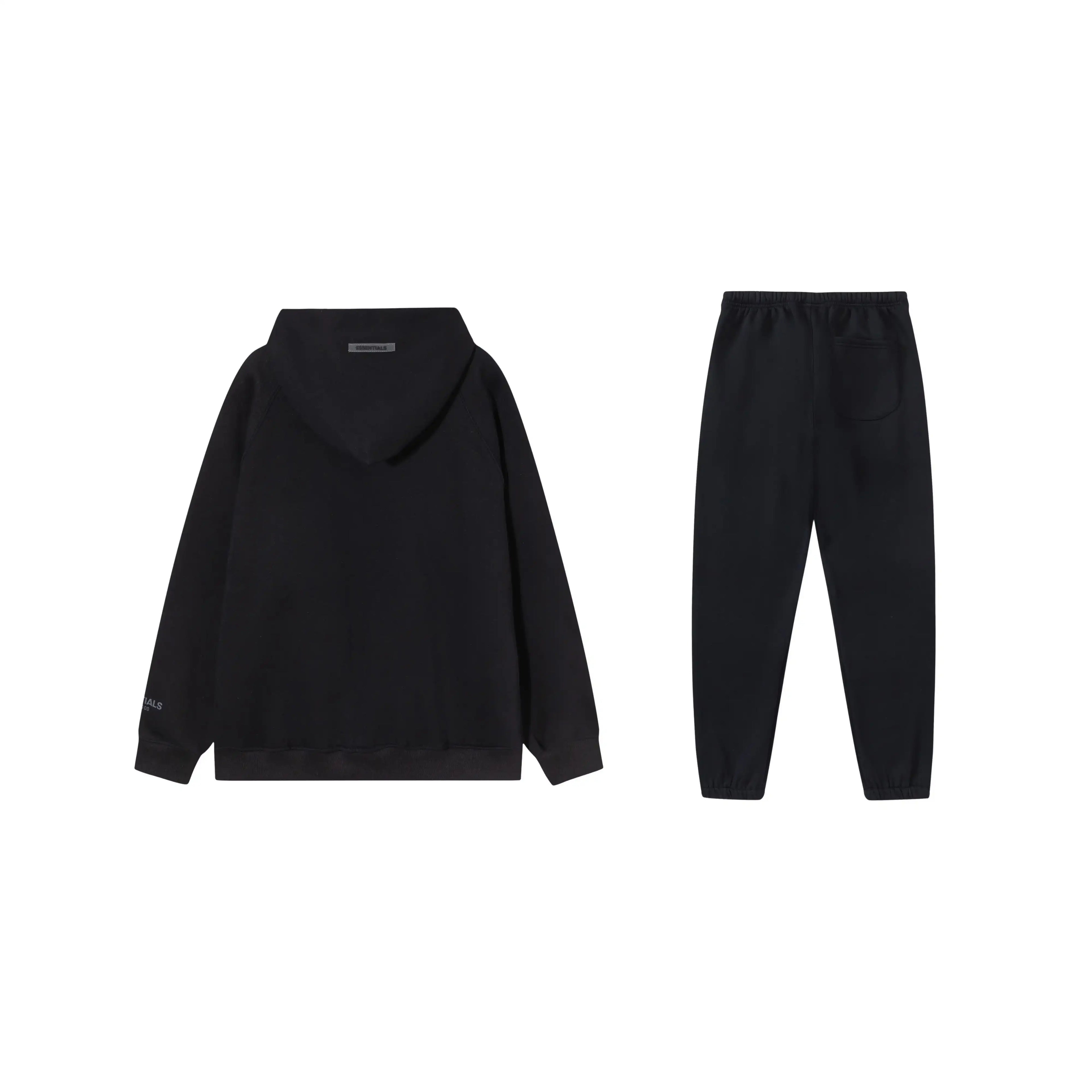 ESSENTIALS Clothing Black Tracksuit