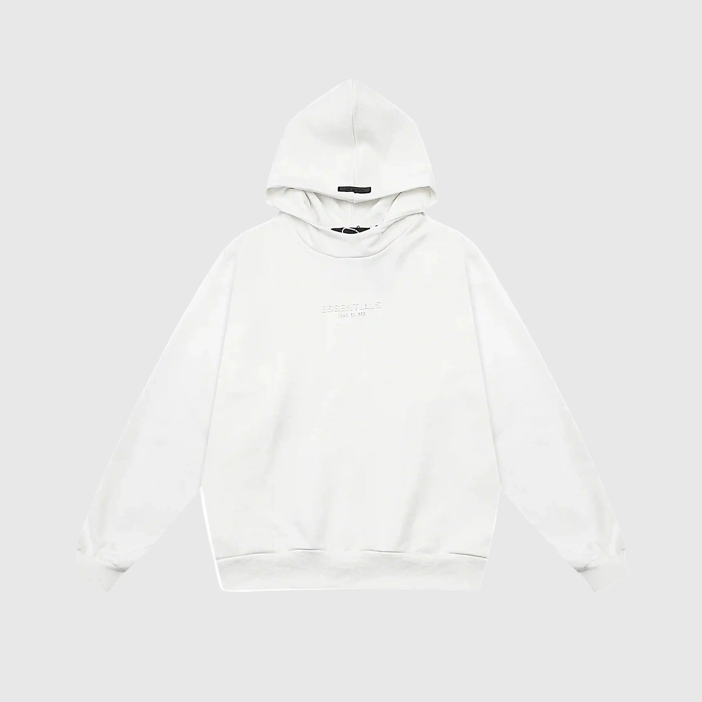 essentials eggshell hoodie relaxed fit streetwear