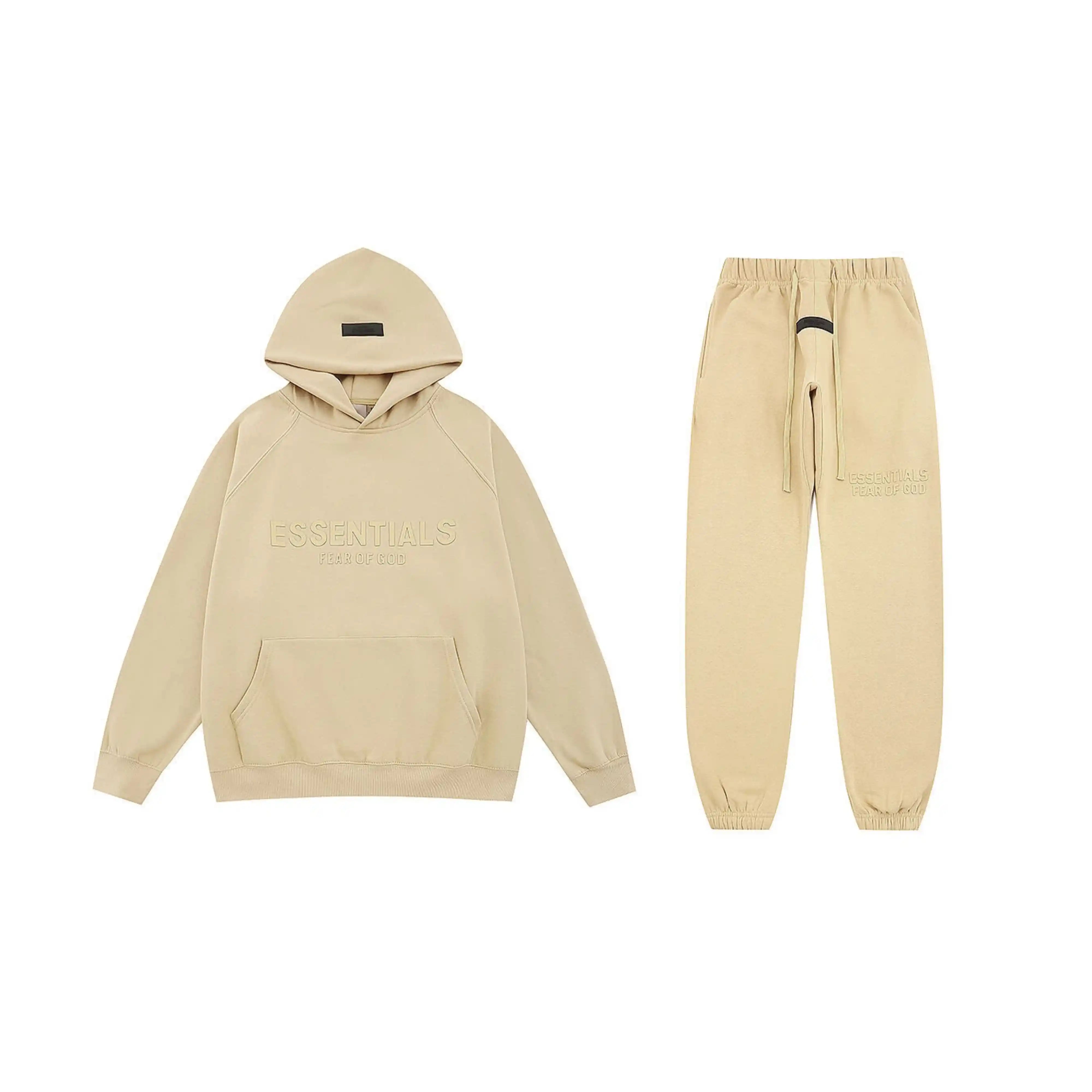 ESSENTIALS Clothing Beige Tracksuit