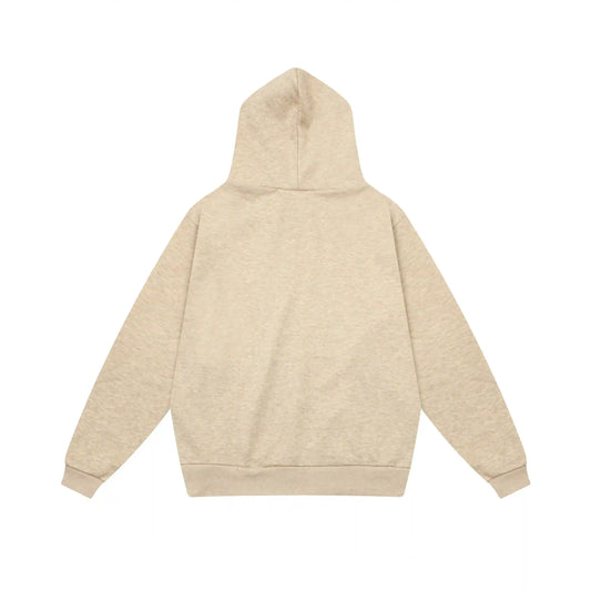 essentials calm shell hoodie soft fleece pullover