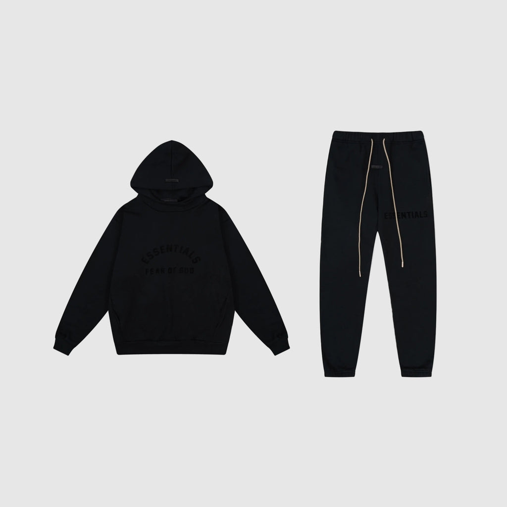 ESSENTIALS Clothing Black Tracksuit