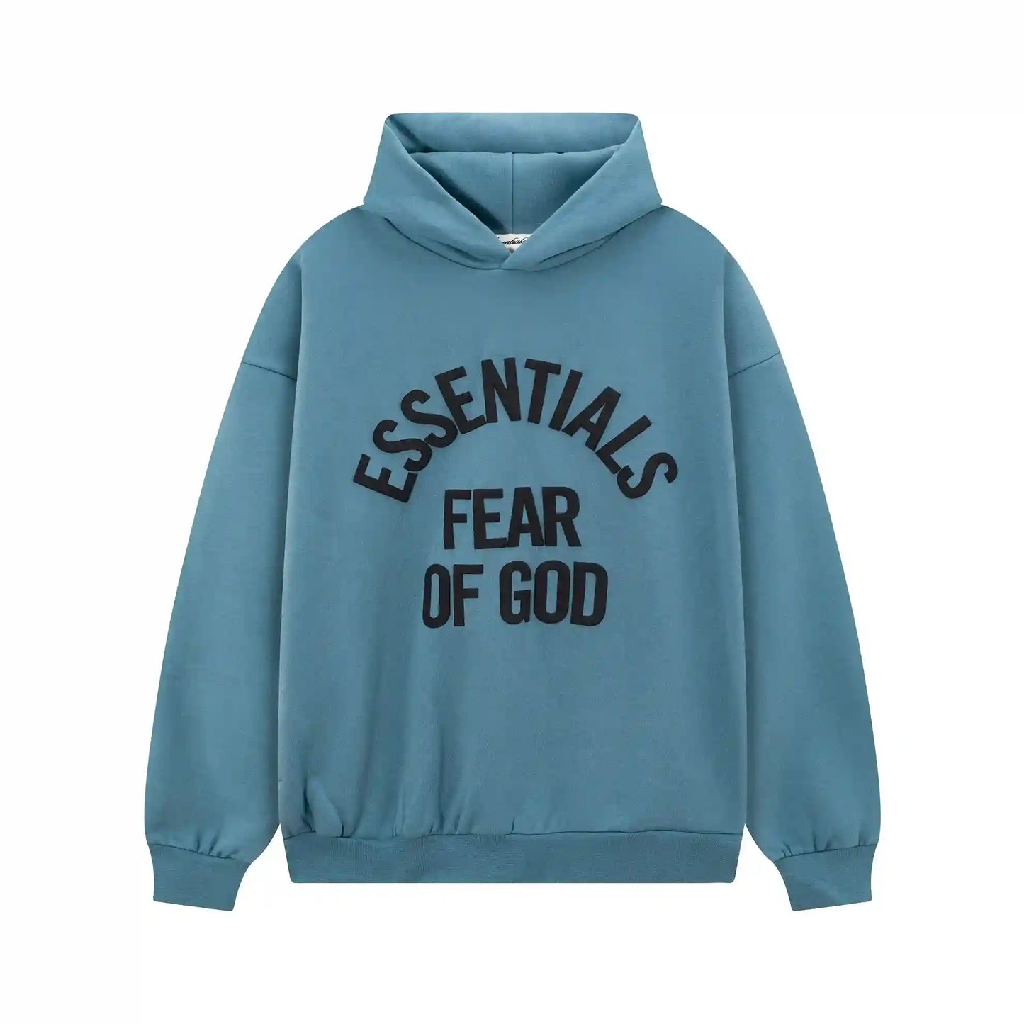 Fear of God Essentials Coastal Blue Hoodie | Muted Blue Pullover Essentials Hoodie