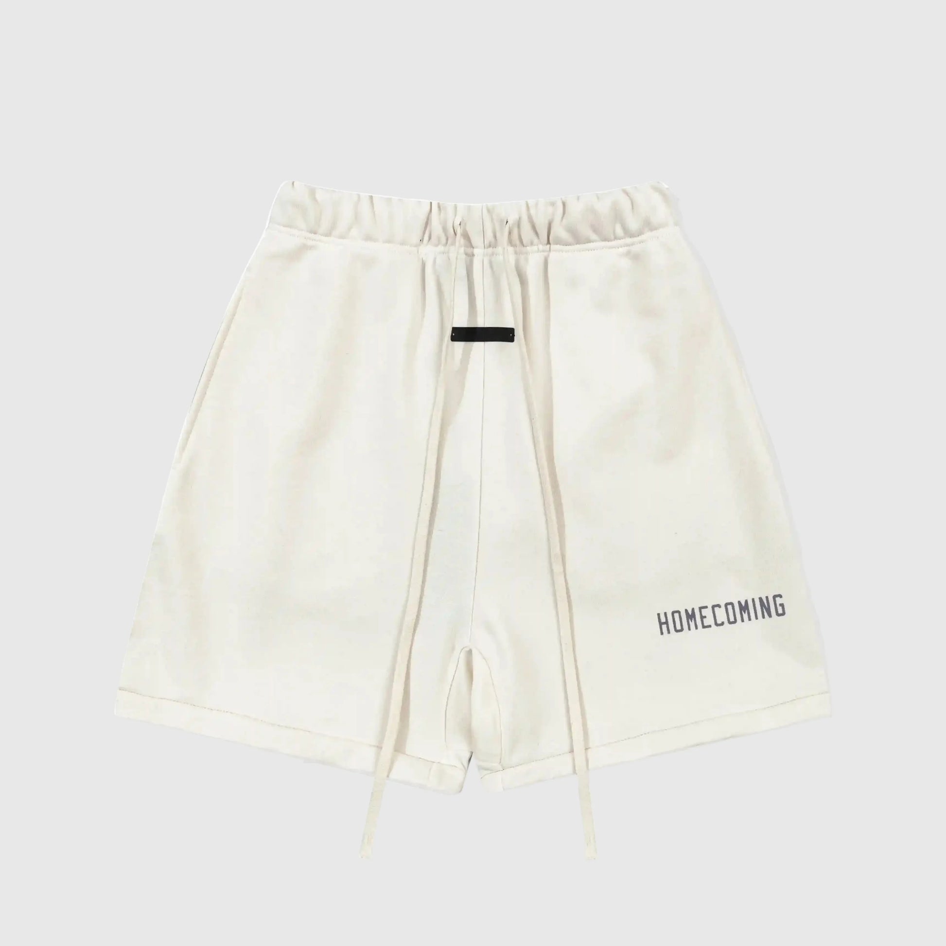 Essentials amber sweat shorts by Fear of God pocket detail street style
