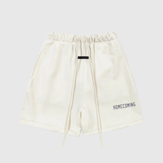 Essentials amber sweat shorts by Fear of God pocket detail street style
