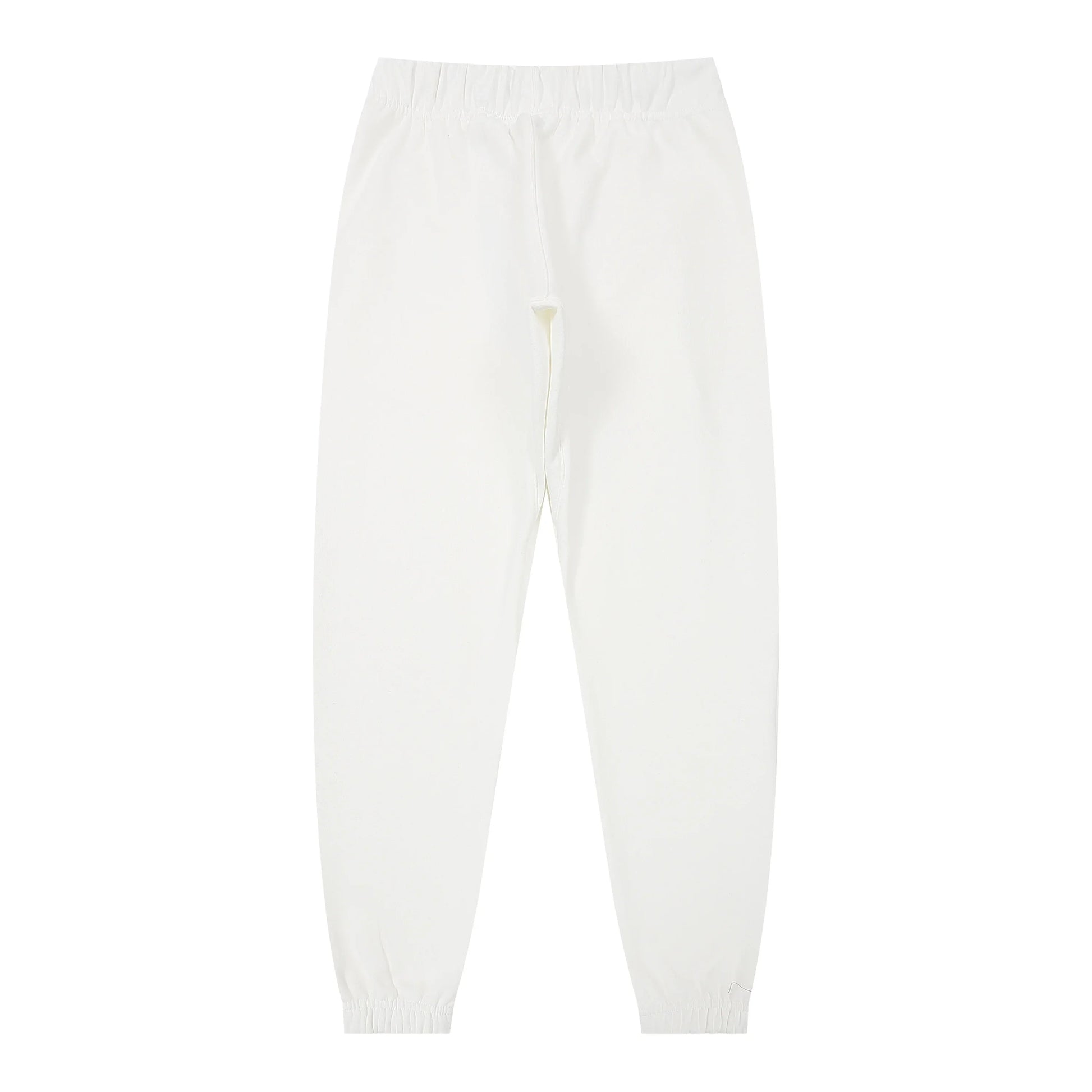 Ribbed ankle cuffs and side pocket detail on eggshell sweatpants by Fear of God