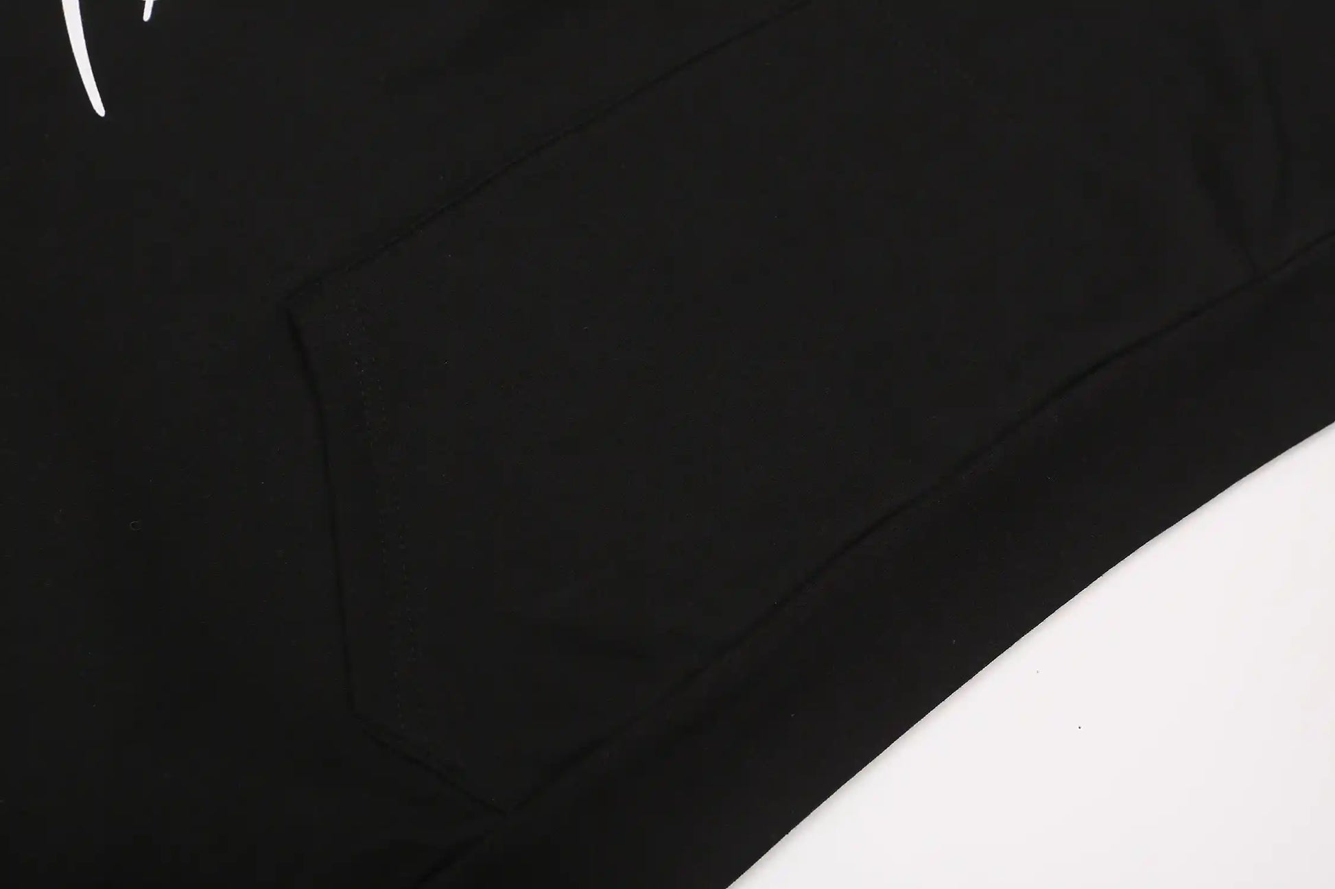 essentials black hoodie everyday casual outfit look