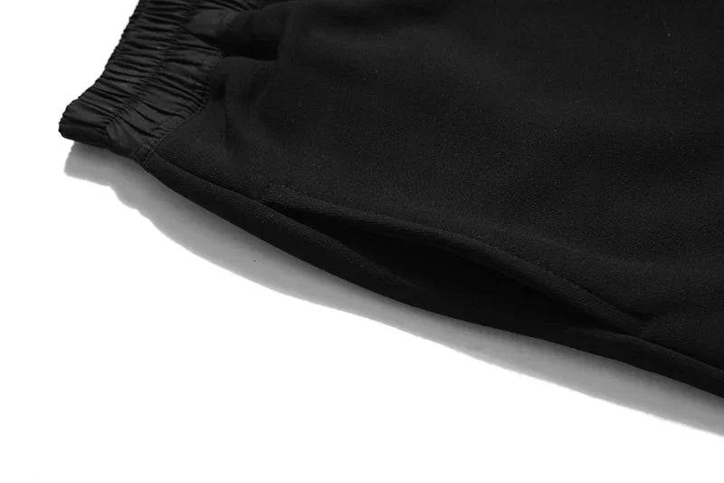 Essentials Black fleece shorts back view – Fear of God