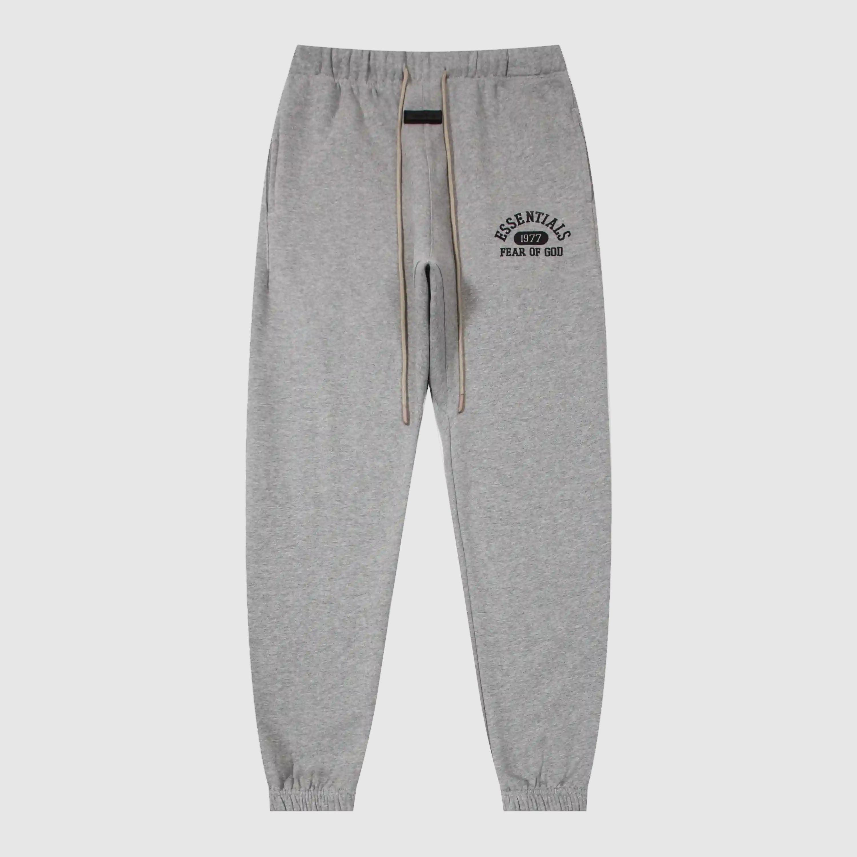Essentials Clothing Dark Heather Oatmeal Pant