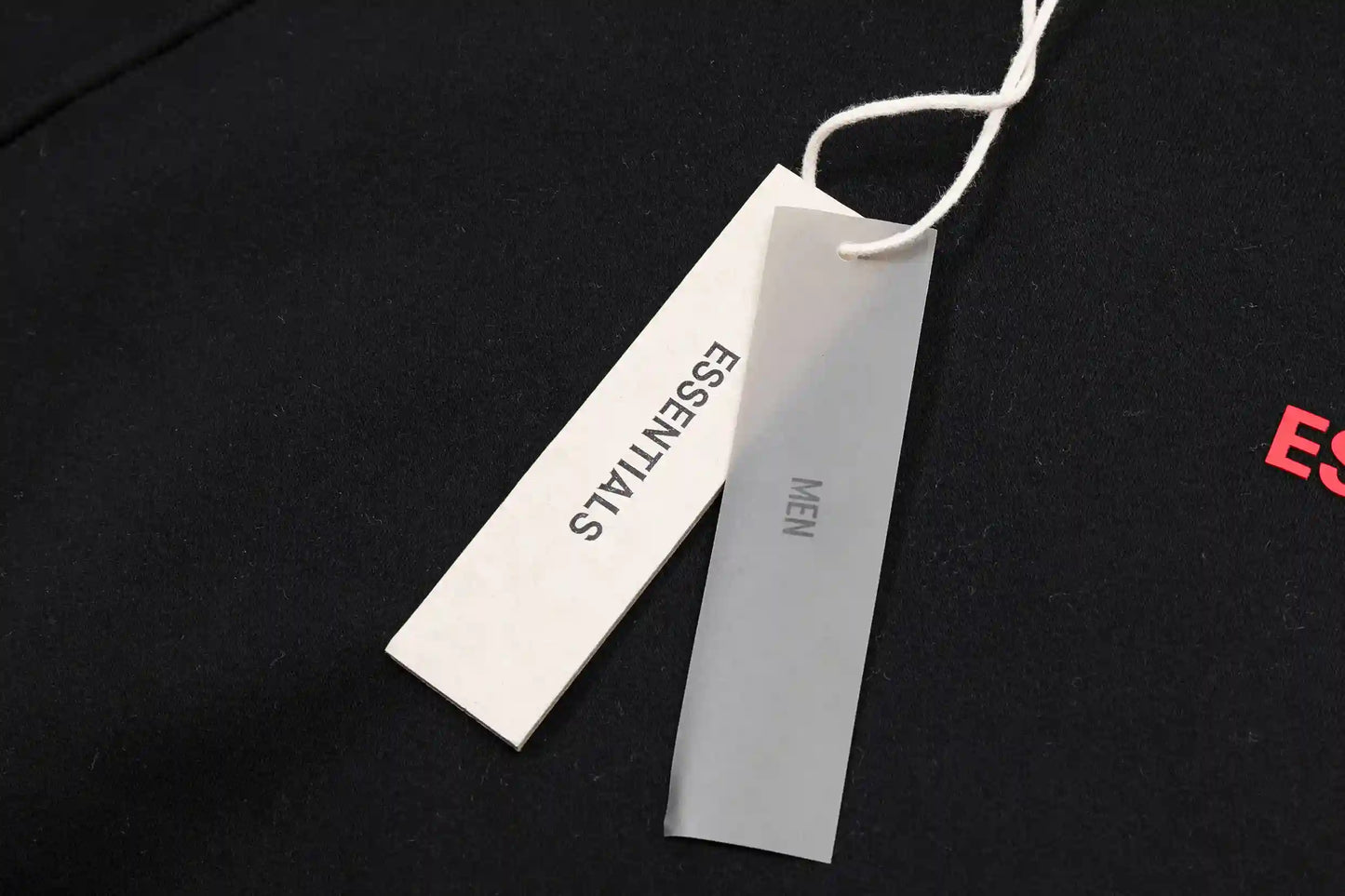 Fear of God ESSENTIALS Black Hoodie Premium