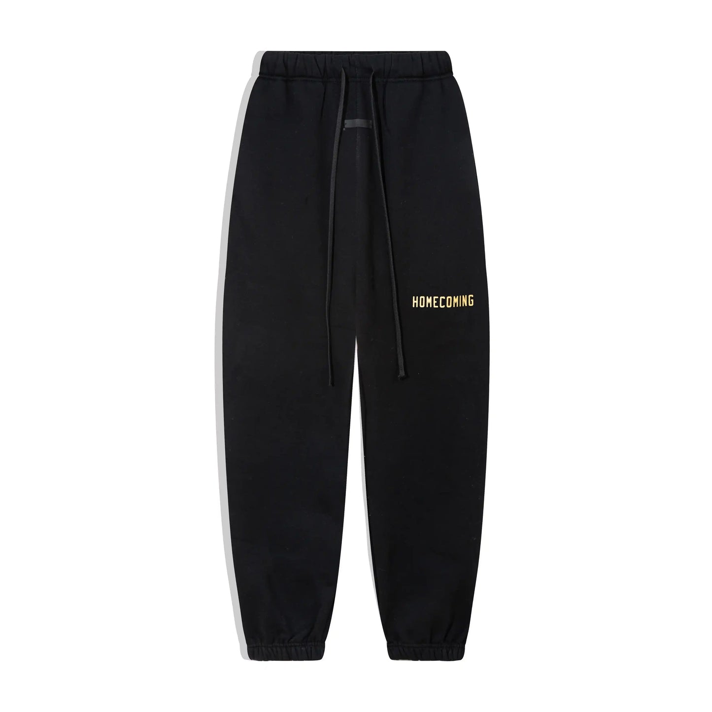 Essentials Black Hoodie Set back view – Fear of God set