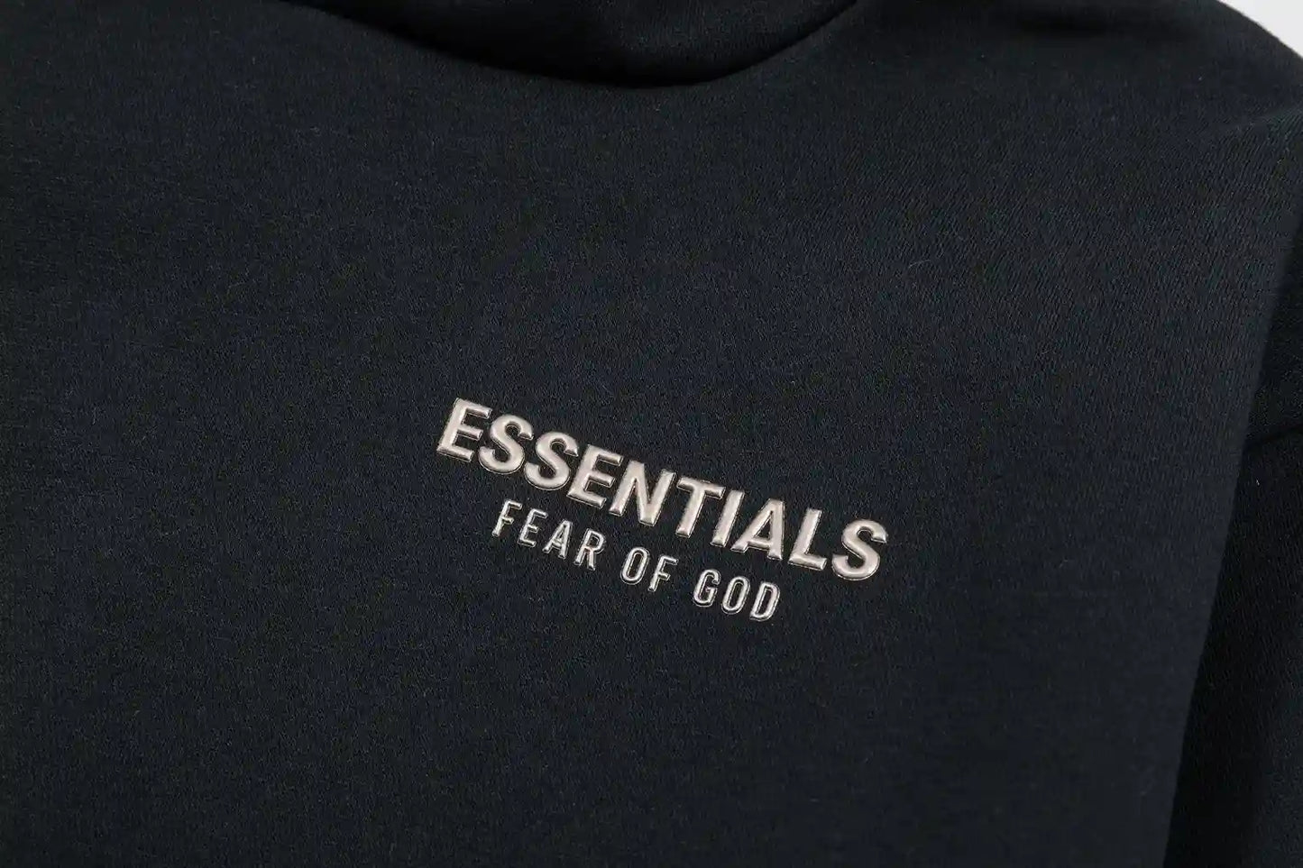 Fear of God Essentials Black Hoodie