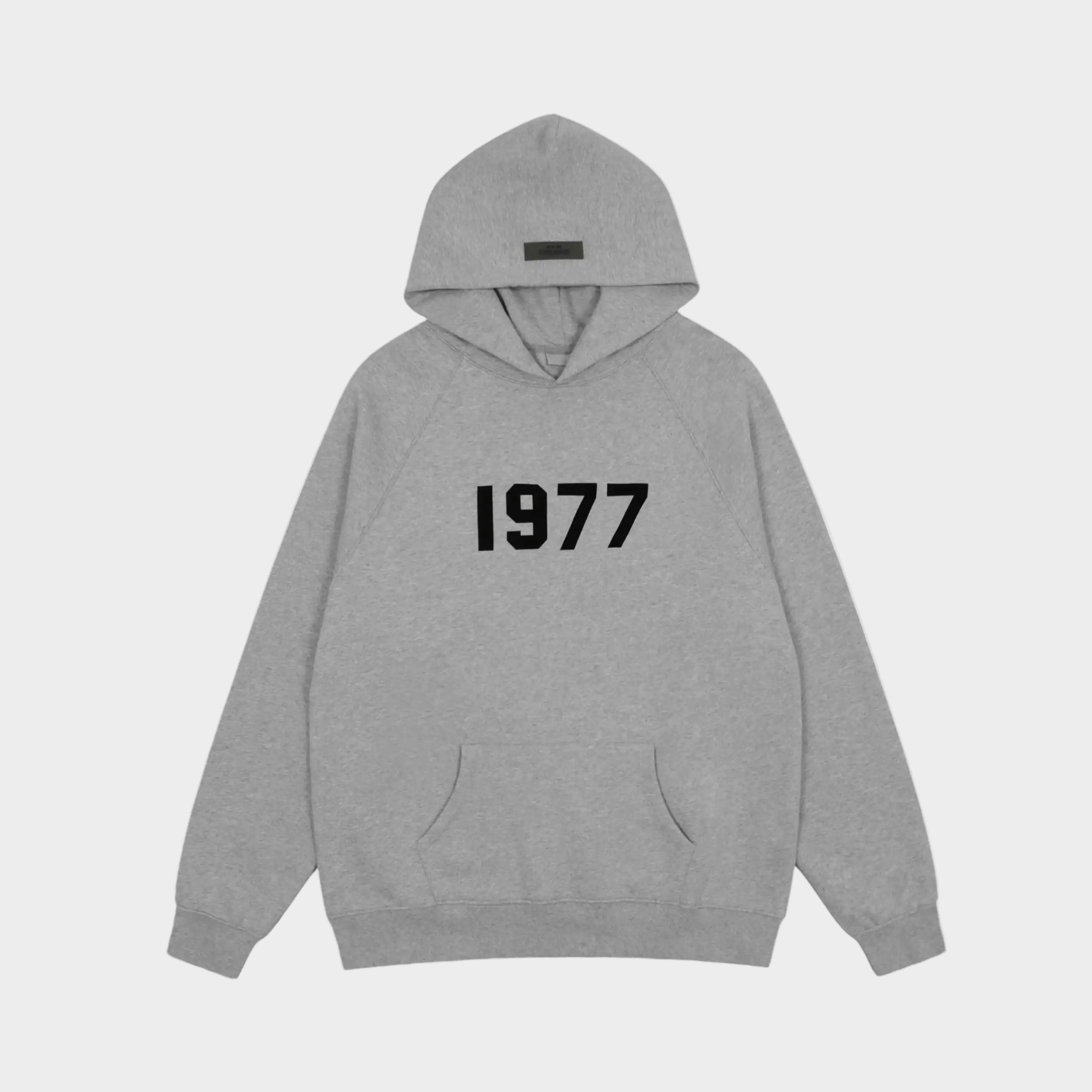 ESSENTIALS Clothing Gray Hoodie