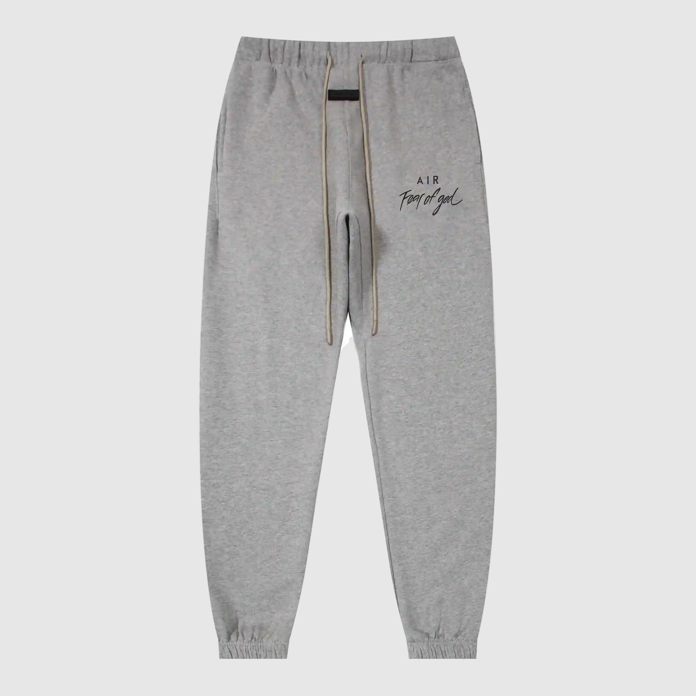 Essentials Clothing Dark Heather Oatmeal Pant