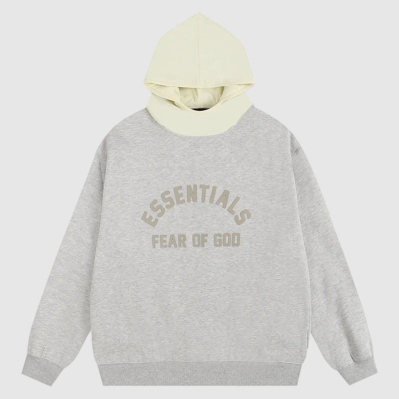 ESSENTIALS Clothing Light Heather Oatmeal Hoodie