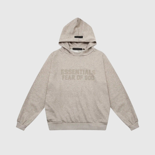Essentials Hoodie Heathered Grey – Fear of God