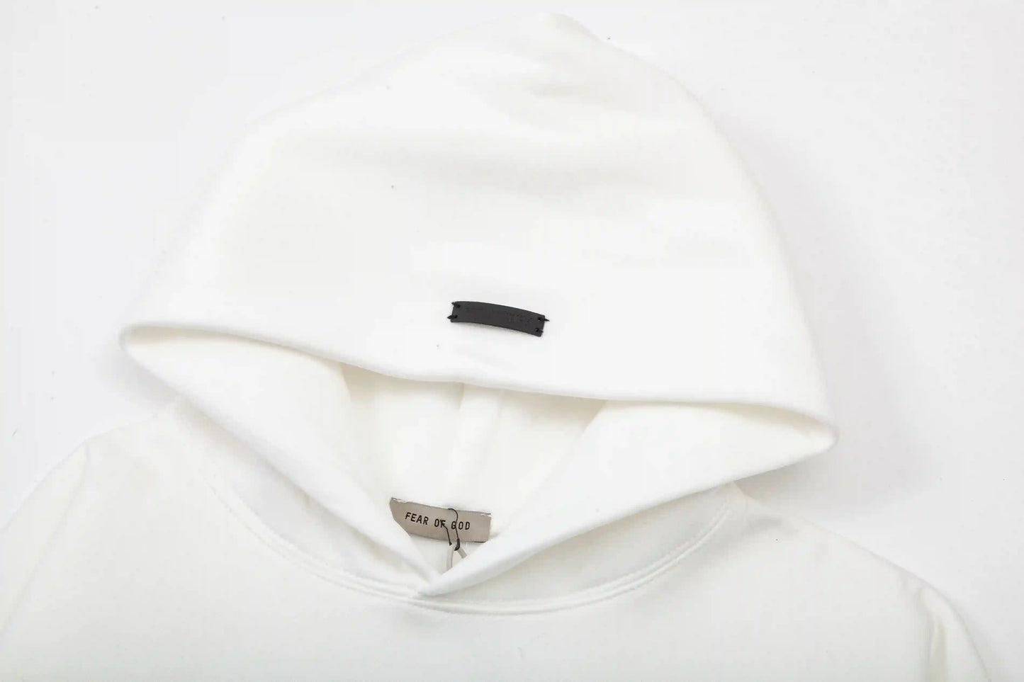 essentials cloud dance hoodie front view minimalist design