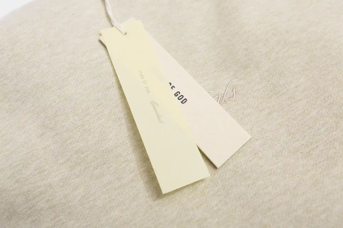 Essentials Hoodie in Ivory White | Relaxed Fleece