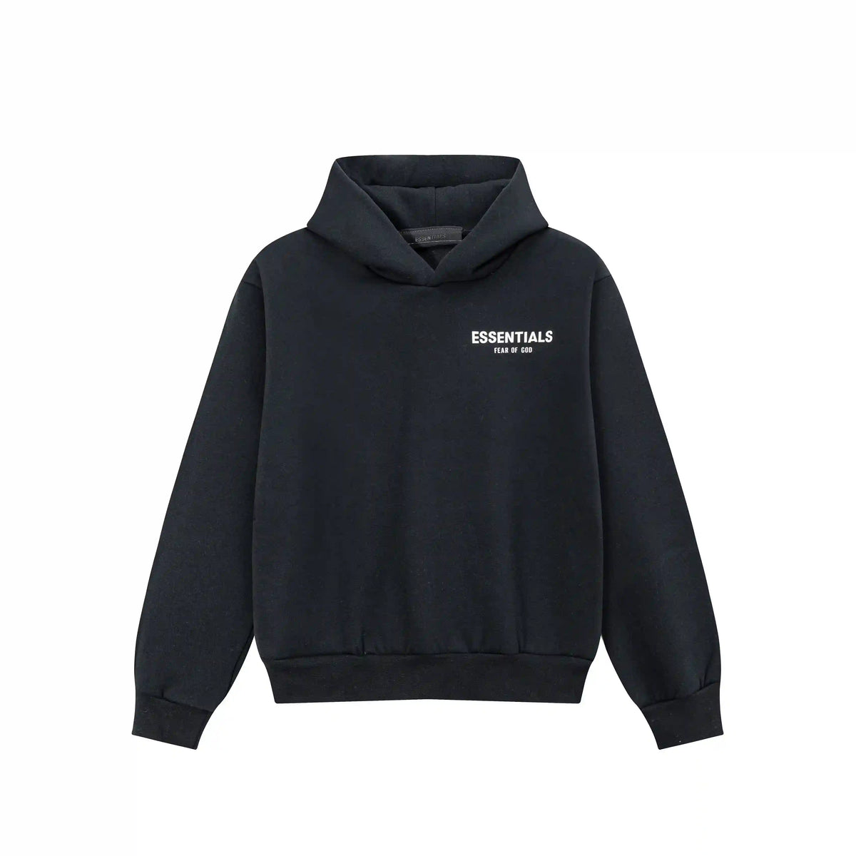 Black Essentials Tracksuit Pullover