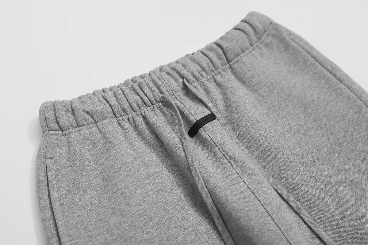 Cloudy Gray Essentials Tracksuit | Everyday Hoodie & Joggers