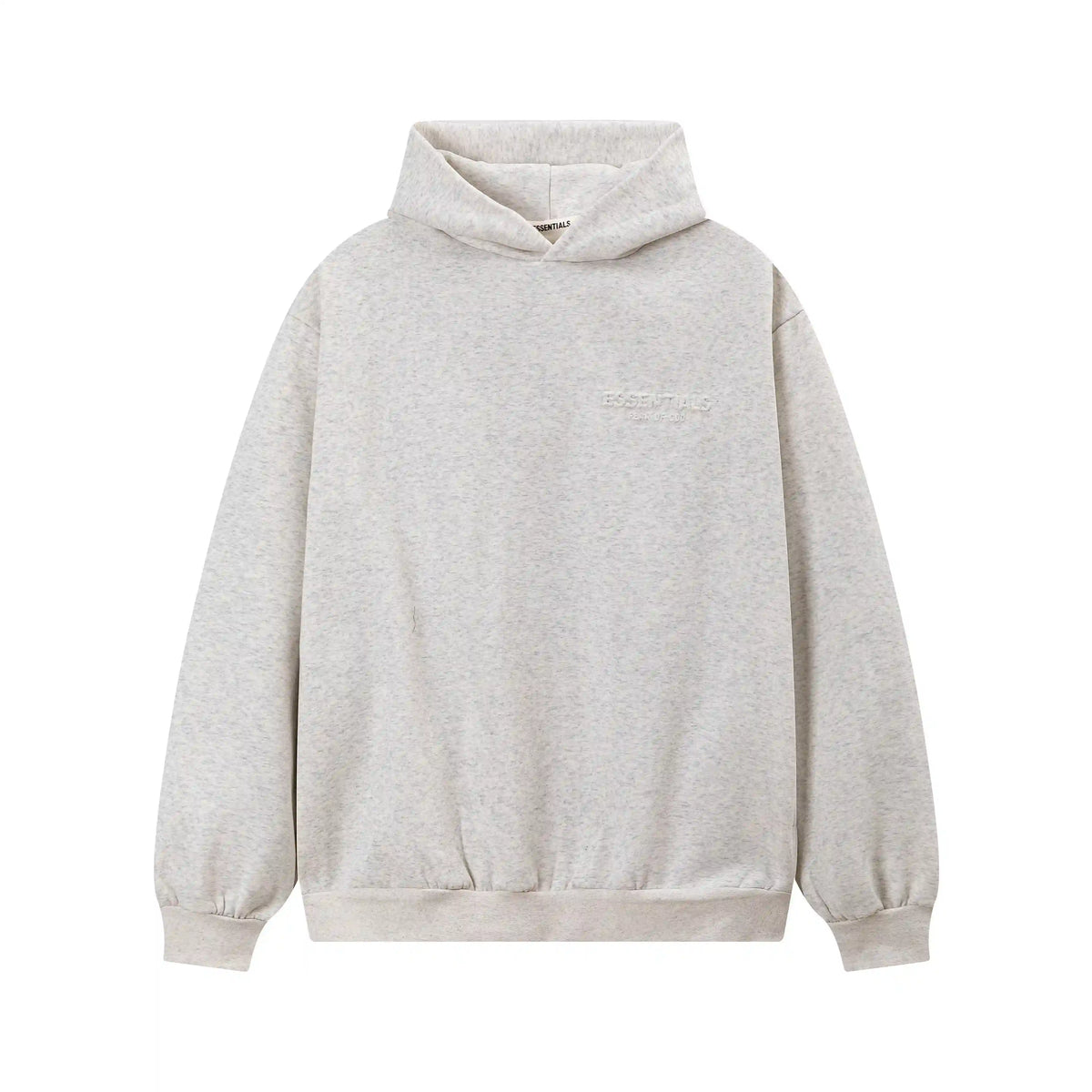 Light Heathered Oatmeal Essentials Tracksuit Pullover