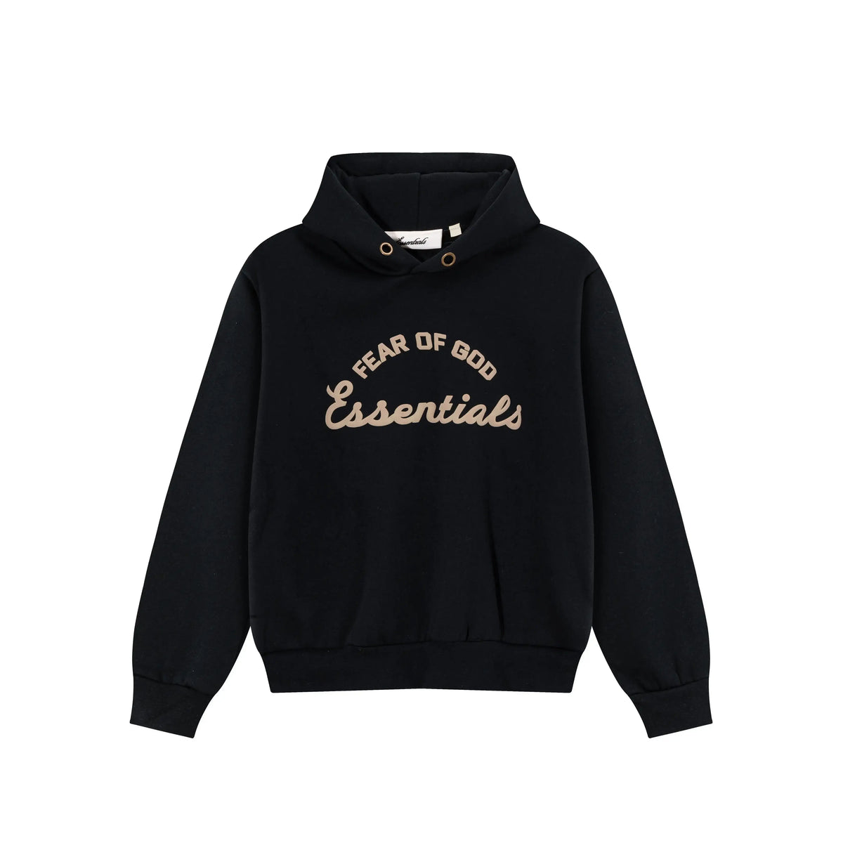 Black Essentials Tracksuit Pullover