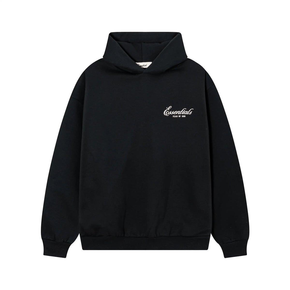 Black Essentials Tracksuit Pullover