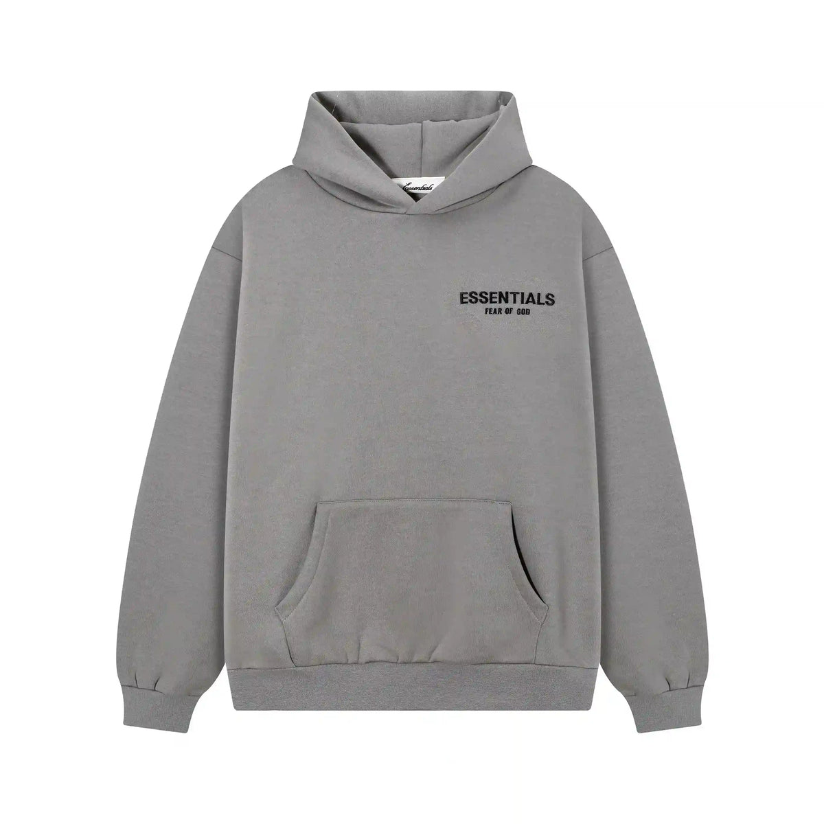 Cloudy Gray Essentials Tracksuit Pullover