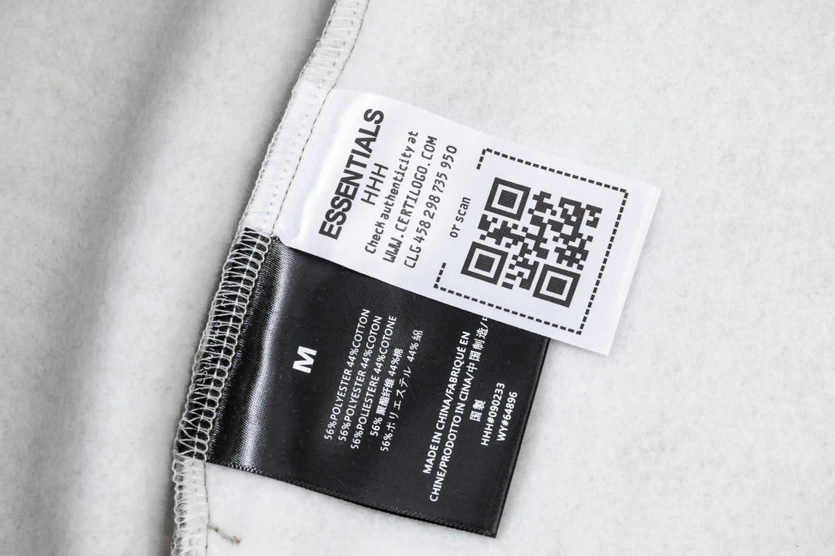 Fear of God Essentials Hoodie in Gray Stone