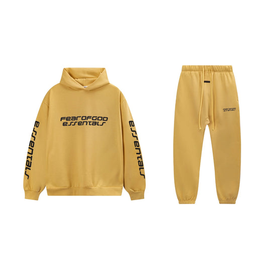 Garden Yellow Essentials Tracksuit Pullover