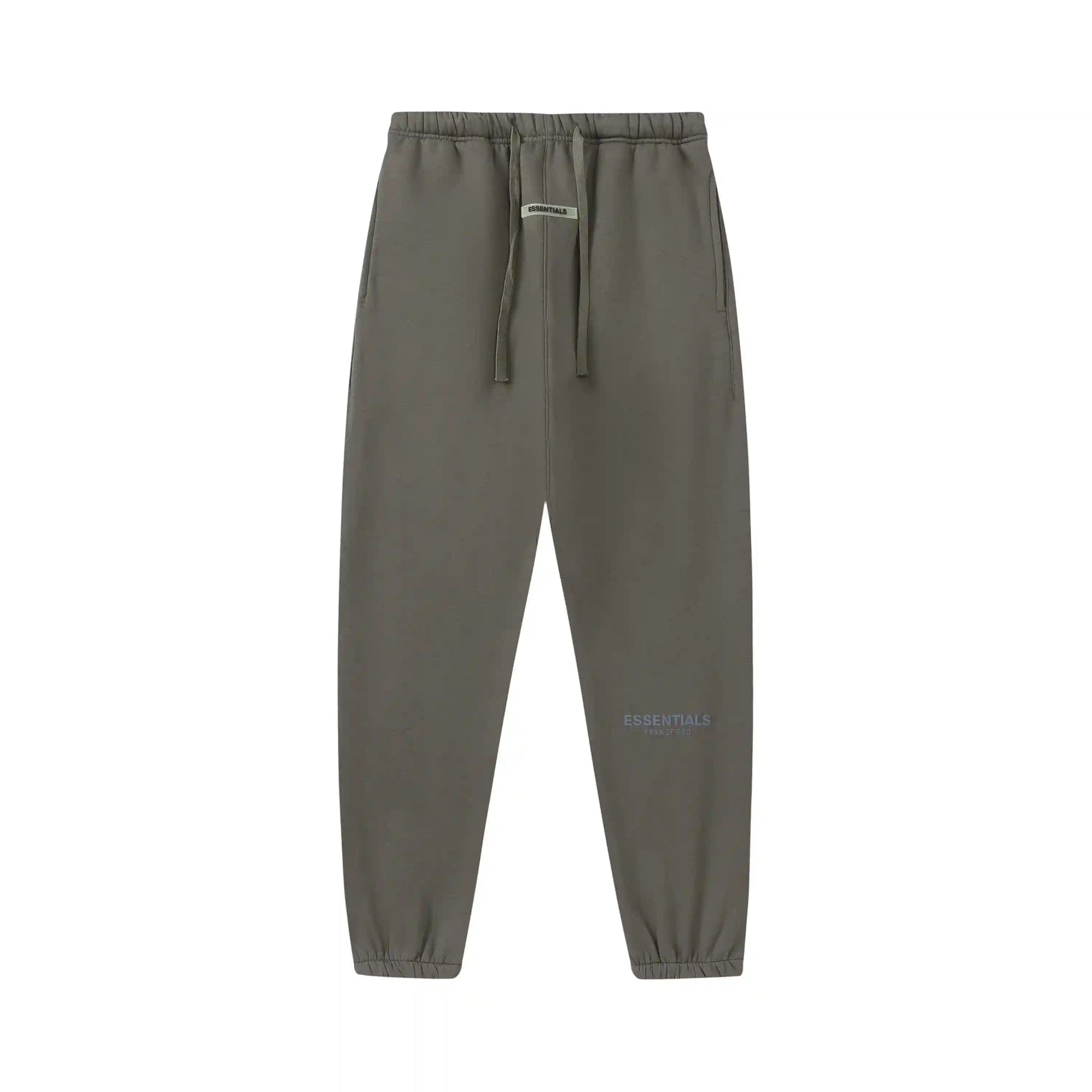essentials grey tracksuit by Fear Of God streetwear casual look