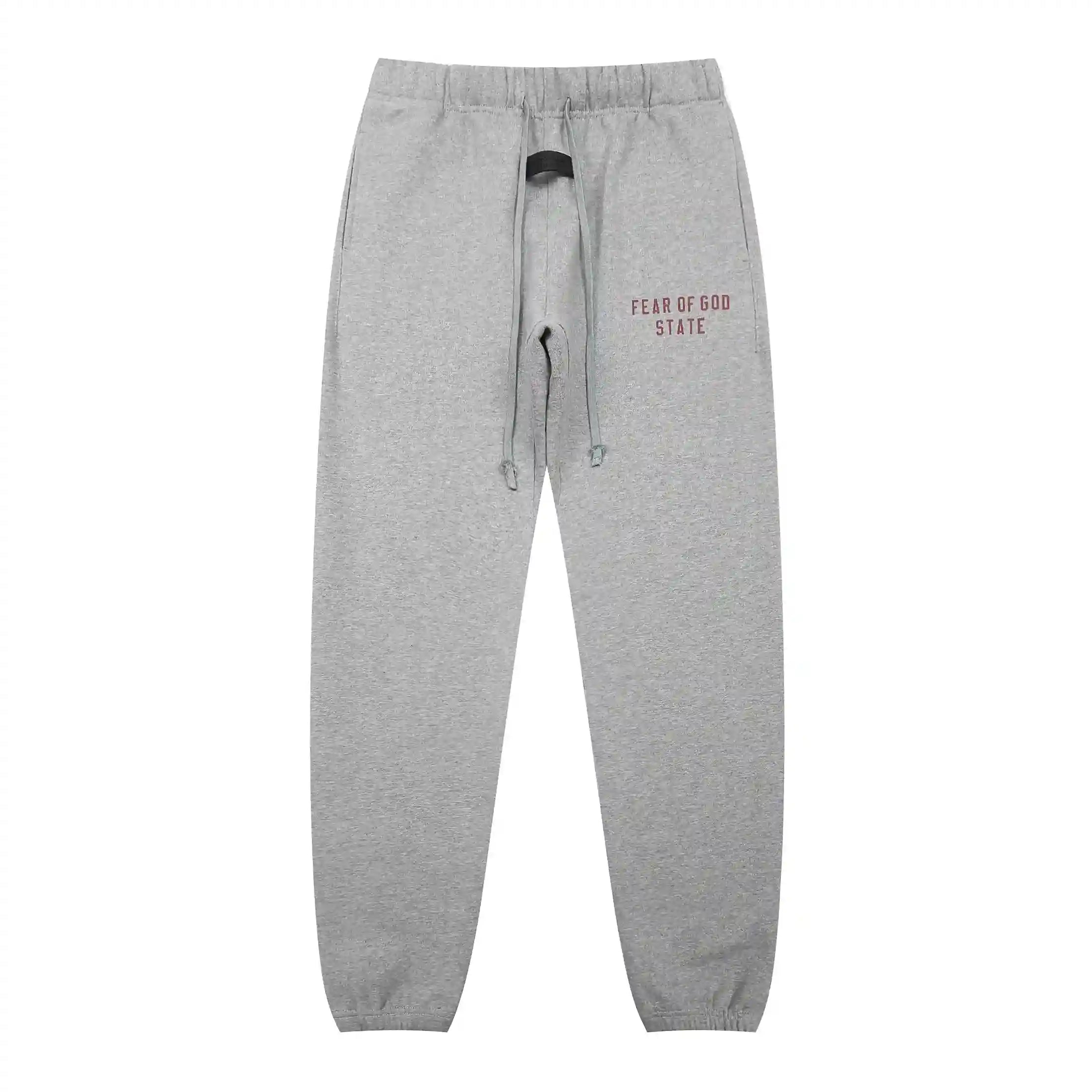 ESSENTIALS Clothing Dark Heather Oatmeal Tracksuit