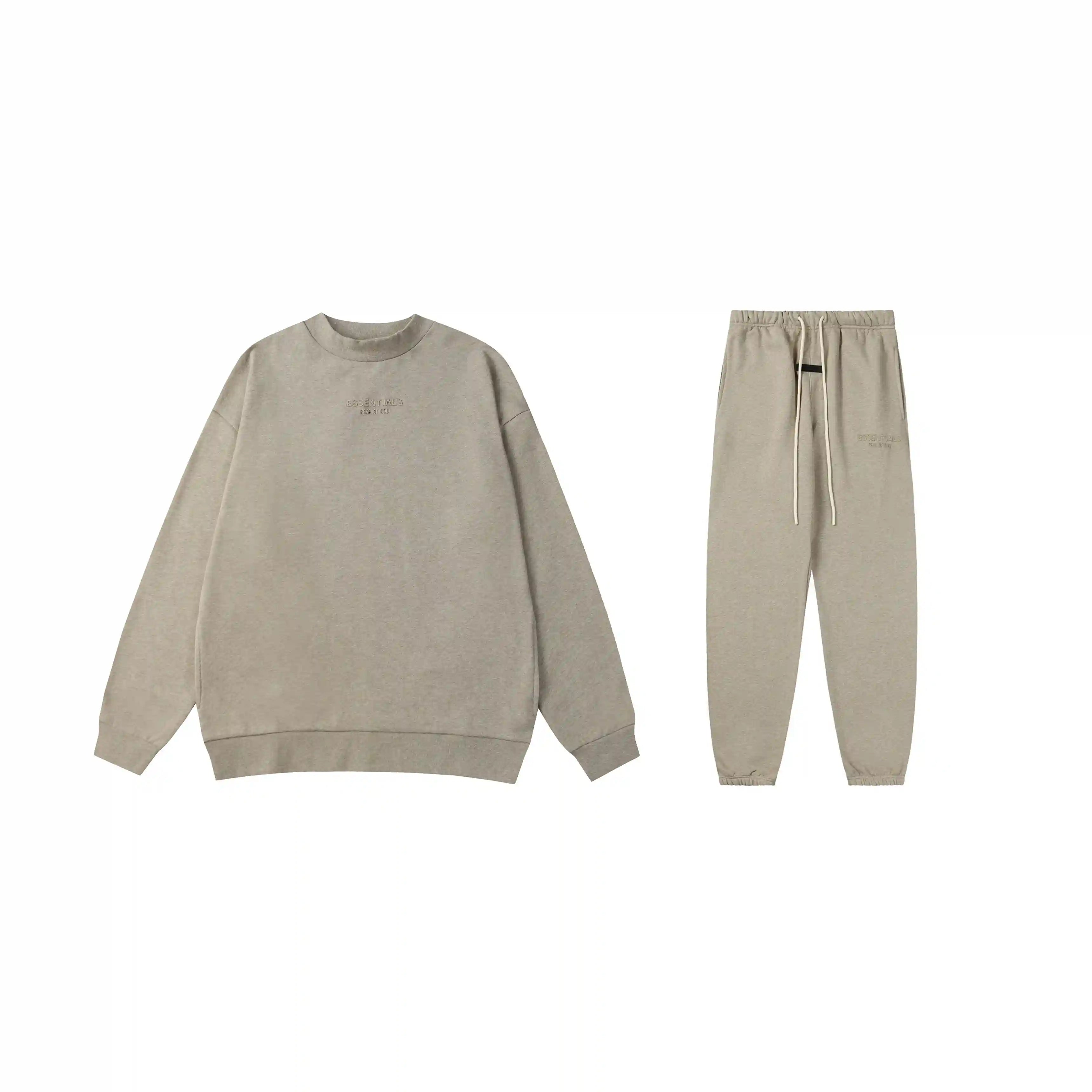 ESSENTIALS Clothing Heathered Grey Tracksuit