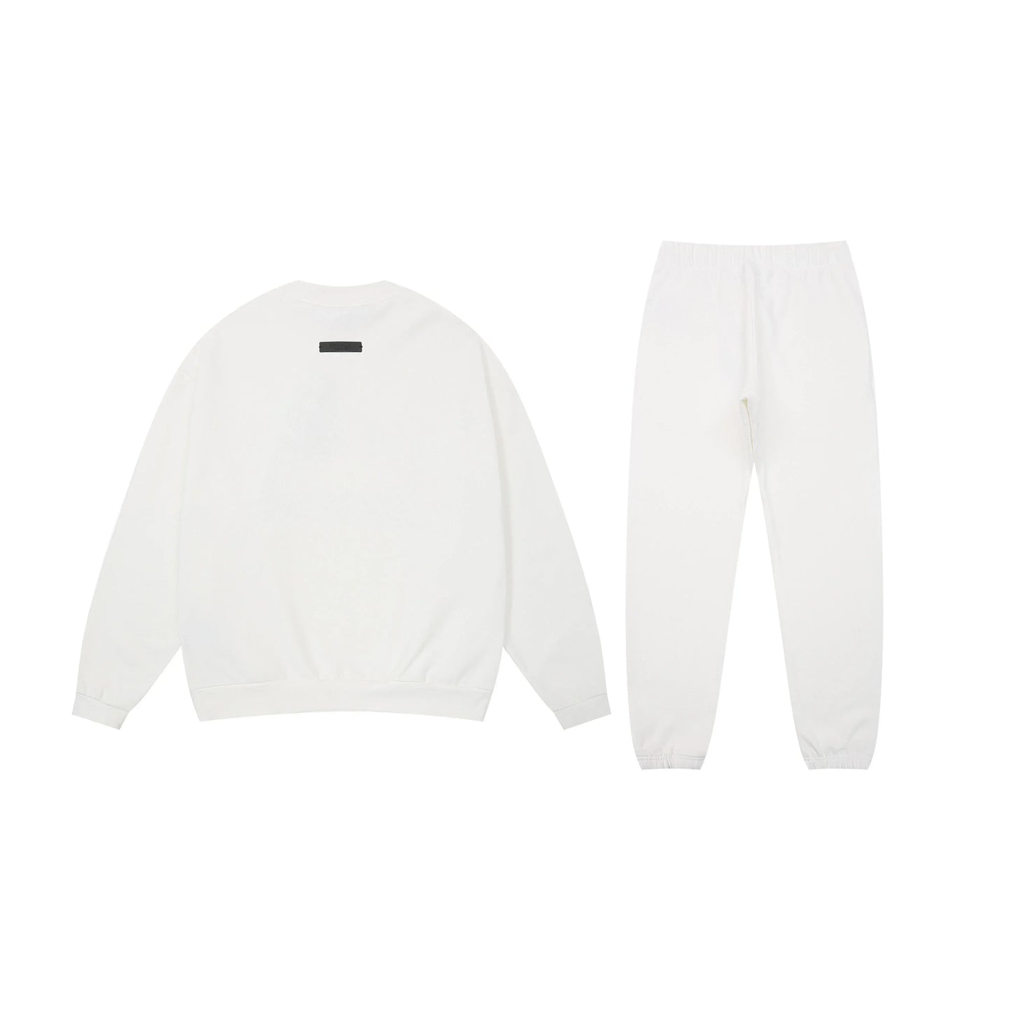 Essentials cloud dance cozy fleece hoodie with soft interior detail by Fear Of God