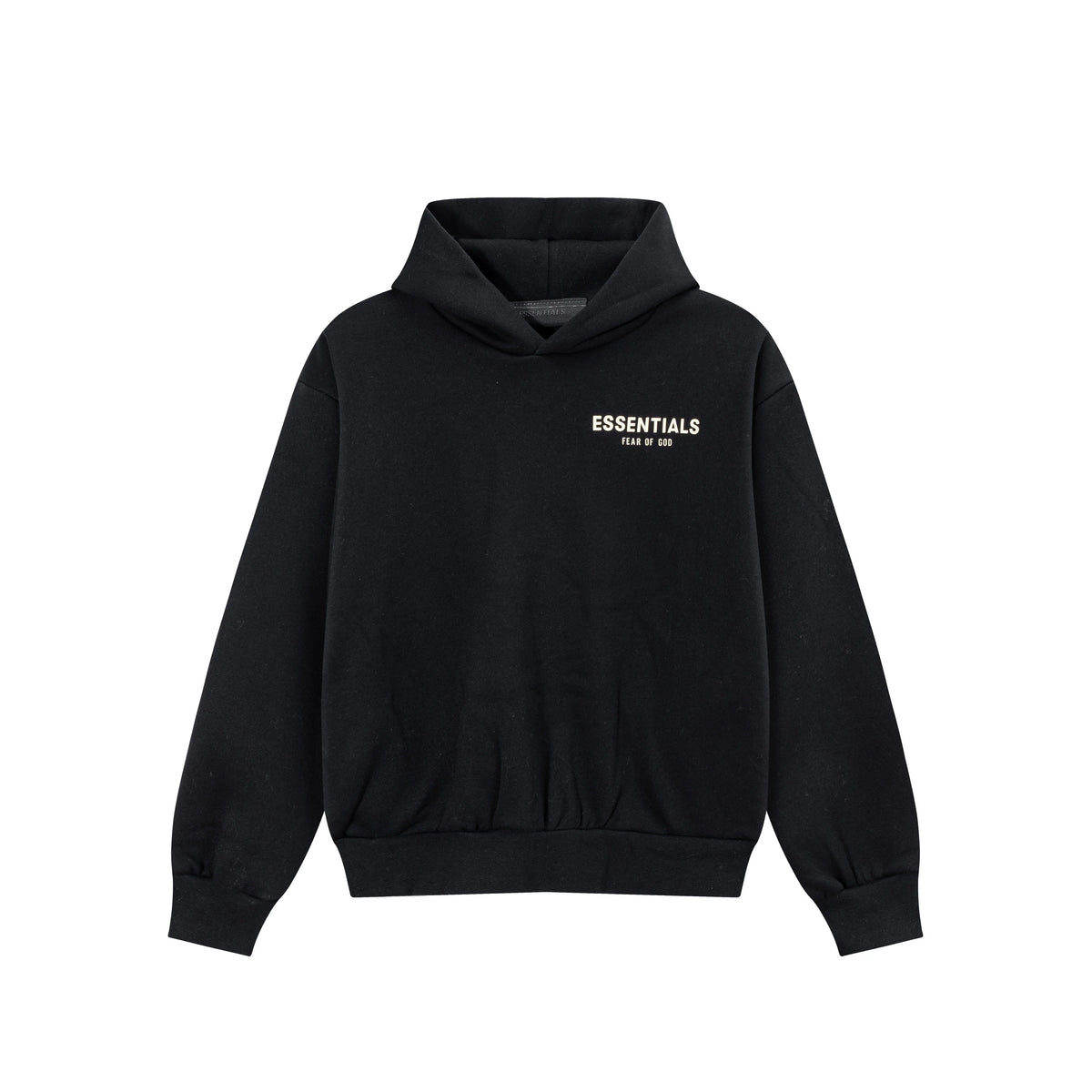 Black Essentials Tracksuit Pullover